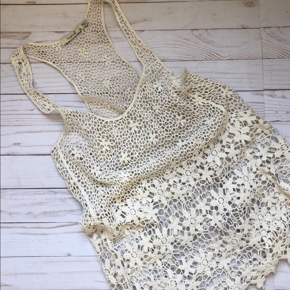 marci Crochet Tank Top